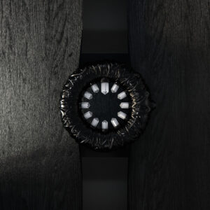 Tropical Crystal watch in black