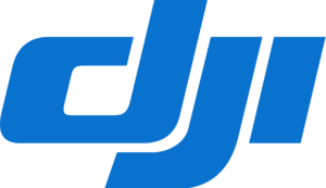 DJI logo. Founded by one person.