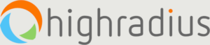Highradius logo. A solo-founder business.