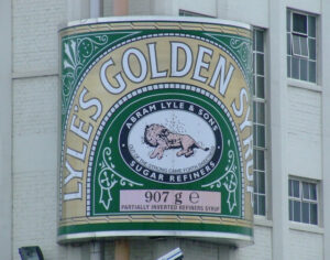 Tate & Lyle's Golden Syrup. A well known British brand