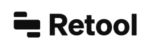 Retool logo. A solo-founder business.