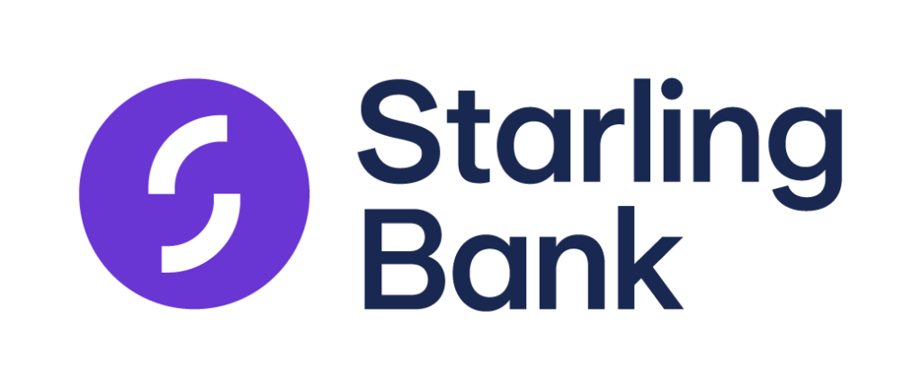 Starling bank logo. A solo-founder business.