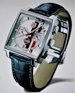 TAG Heuer Monaco aesthetic watch