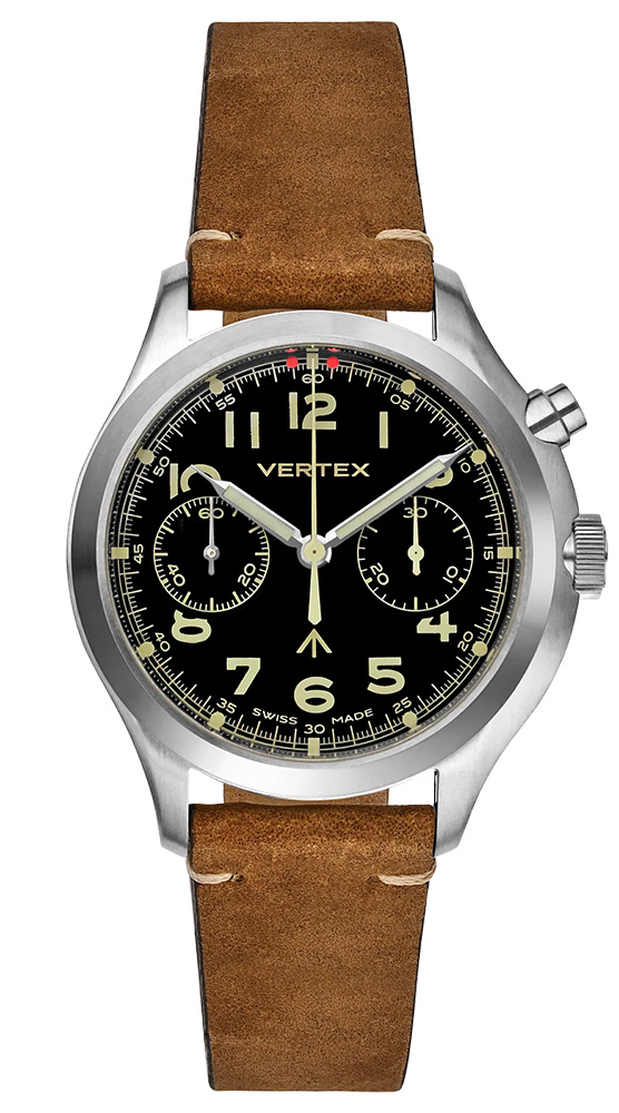 Vertex 1166 watch. Isolated on white background