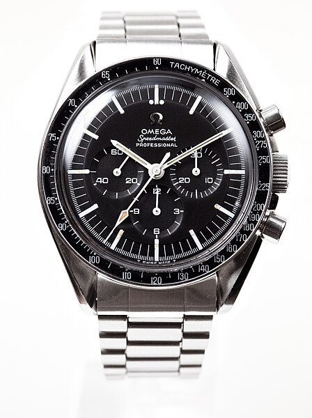 Collectors watch: Vintage Omega Speedmaster "Pre-moon", on pale background