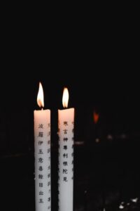 candle clock image