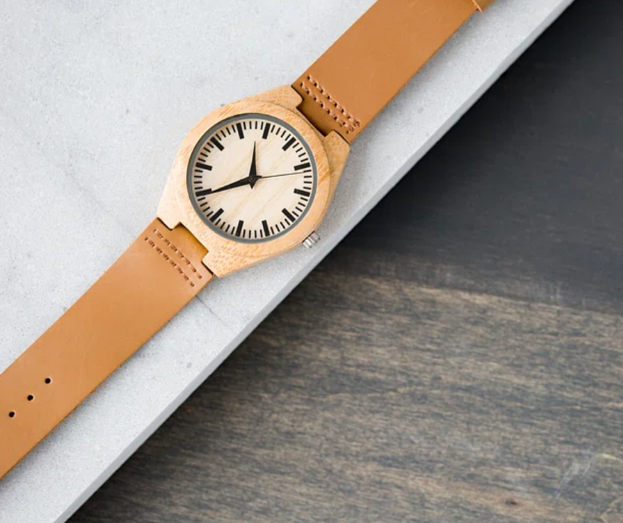 Wood watch by Bozny