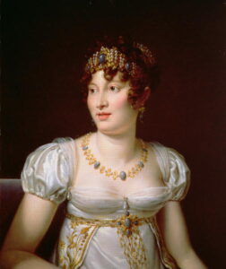 Napoleon's sister Caroline Murat, later to be Queen of Naples