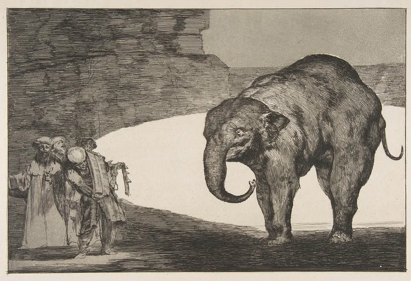 aquatint by Goya, limited edition print