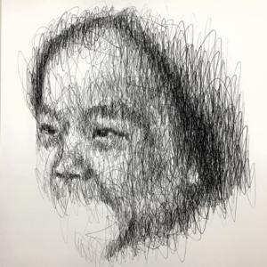 drawing by Hom Nguyen