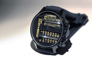 Creative watch design example: Dual Linear Wrist Watch by Division Furtive