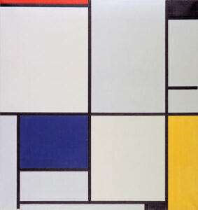 Piet Mondrian mathematical art
