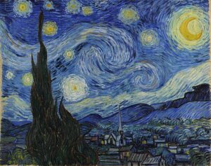 Van Gogh Starry Night paintiing