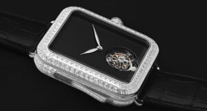 H. Moser & Cie Swiss Alp Watch Concept Black - an unusual watch design