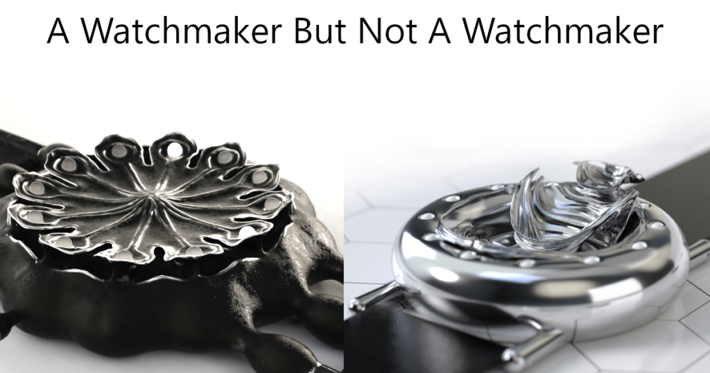 timepieces by a watchmaker who's not "a watchmaker" - title image.