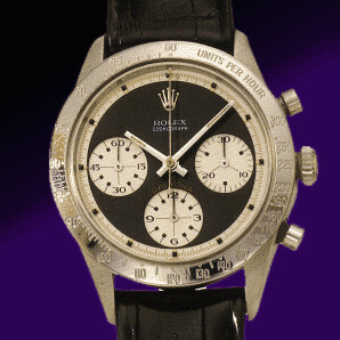 Rolex Daytona watch - linked to Paul Newman