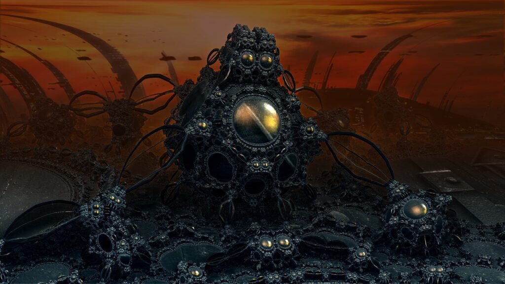 3D fractal as an example of algorithmic design