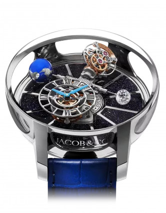 Jacob & Co. Astronomia Tourbillon watch, closeup