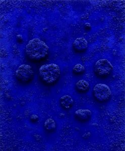 Yves Klein blue artwork