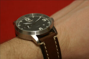 Aviator microbrand watch