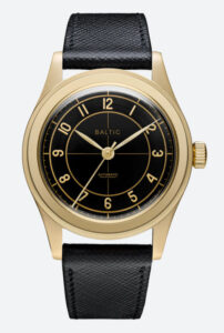 Baltic Watches - example watch, showing their watch brand origins