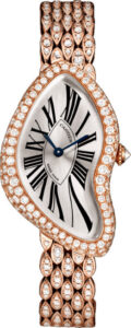 Cartier Crash - surrealist watch design