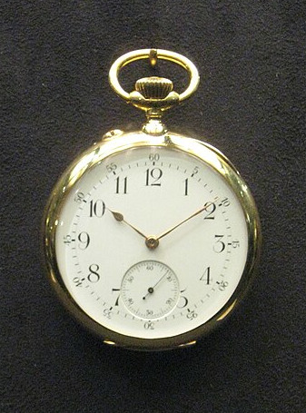 Jaeger-LeCoultre watch, on black surface