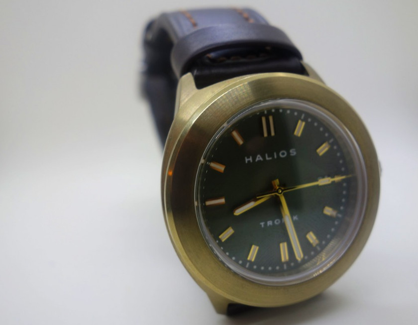 Halios watch, , on pale grey surface