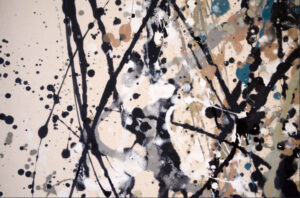 Jackson- Pollock drip painting - an example of fractal art