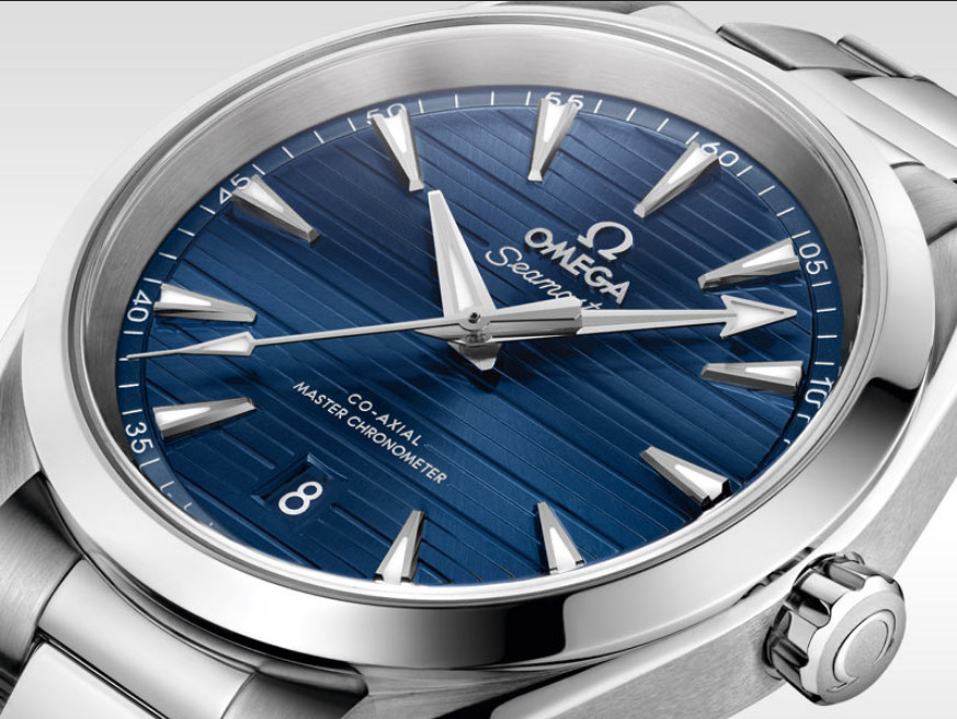 Omega Seamaster Aqua Terra - Watch Design Inspiration by wood deck, blue dial