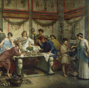 Roman Feast - an example of luxury