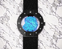 Stone-hold watch, black. Thumbnail