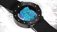 Stone-hold watch, black. Thumbnail