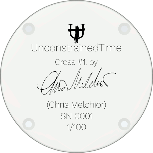 Cross #1 watch back-plate