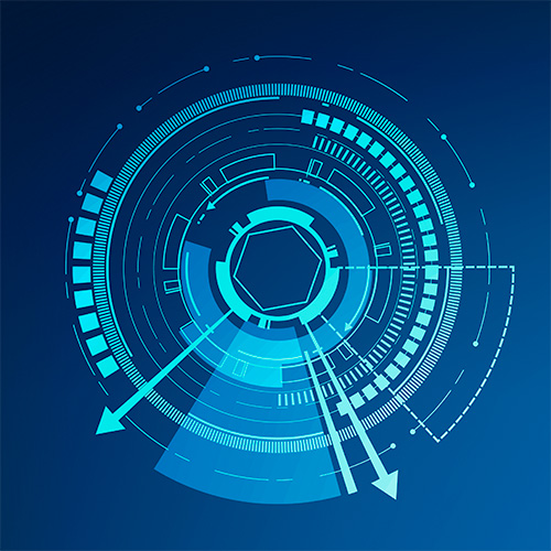 techno-circle example