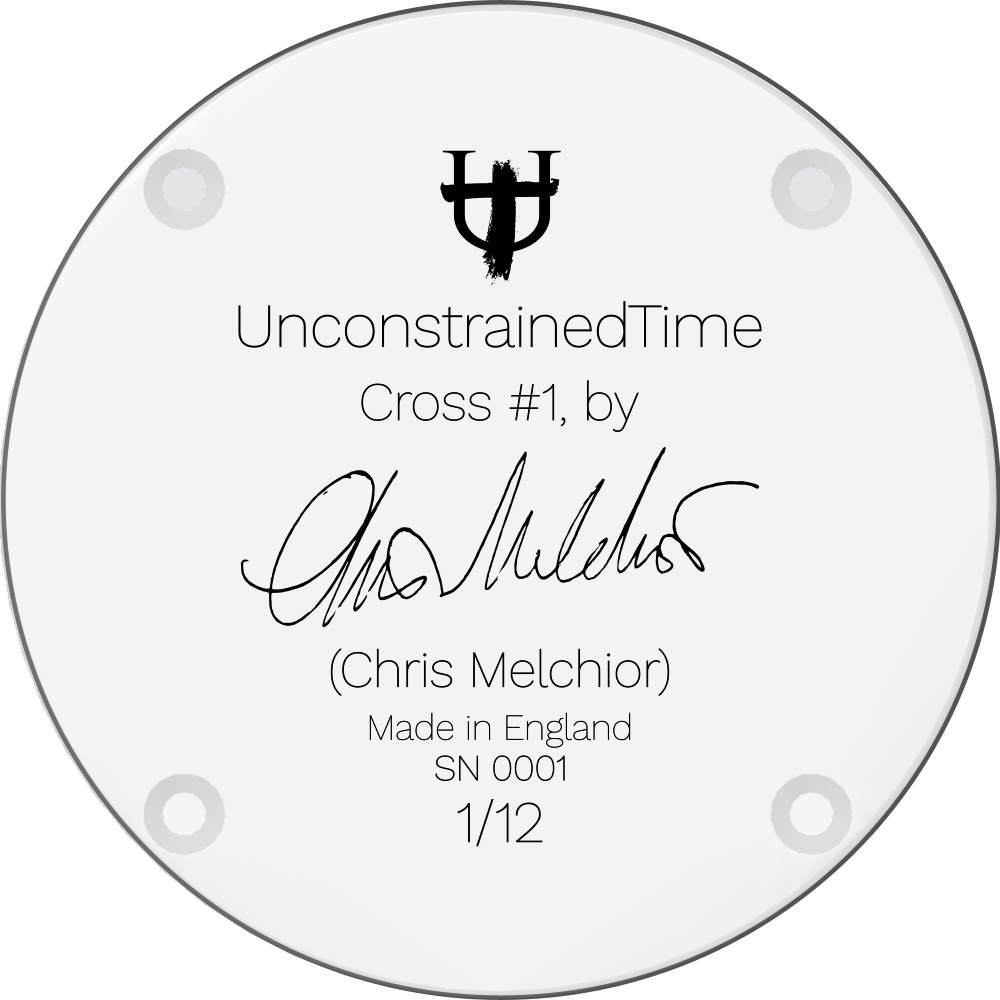 Cross #1 watch case-back image