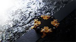 Cross #1 watch ebony and gold. Thumbnail