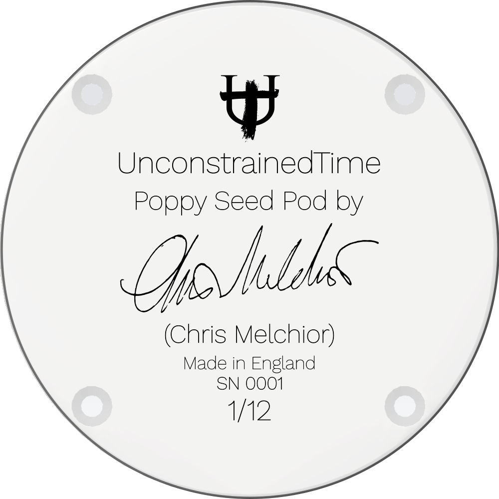 Poppy Seed Pod watch case-back image