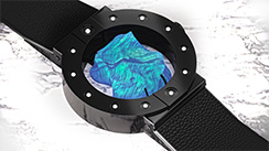 Stone-hold watch, black. Thumbnail