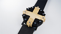 Cross #1 watch aspen and black patinated bronze. Thumbnail