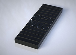 Hip Hop #1 watch, black. Thumbnail