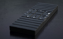 Hip Hop #1 watch, black. Thumbnail