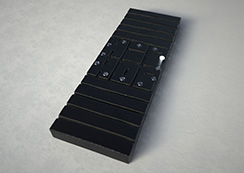 Hip Hop #1 watch, black. Thumbnail