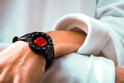 Stone-hold watch, black. Thumbnail