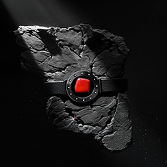 Stone-hold watch, black. Thumbnail