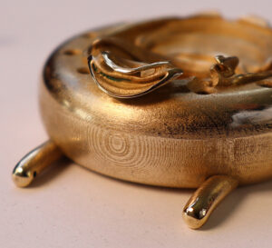UnconstrainedTime Fractal Emergence watch body/case after polishing.